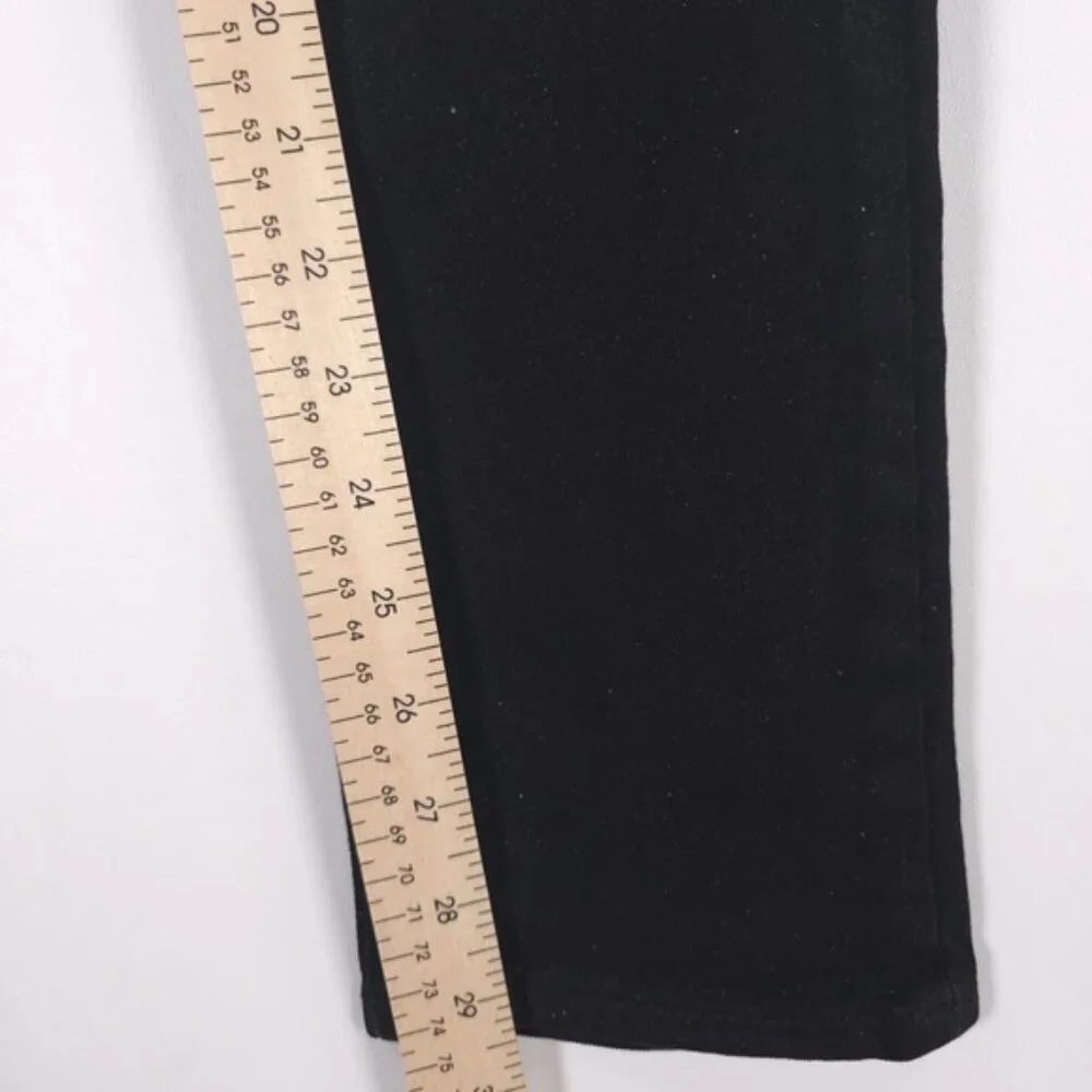 NWT J BRAND RUBY 30 HIGH RISE CIGARETTE CRYSTAL BLACK‎ Jeans USA🇺🇸MADE Size 26